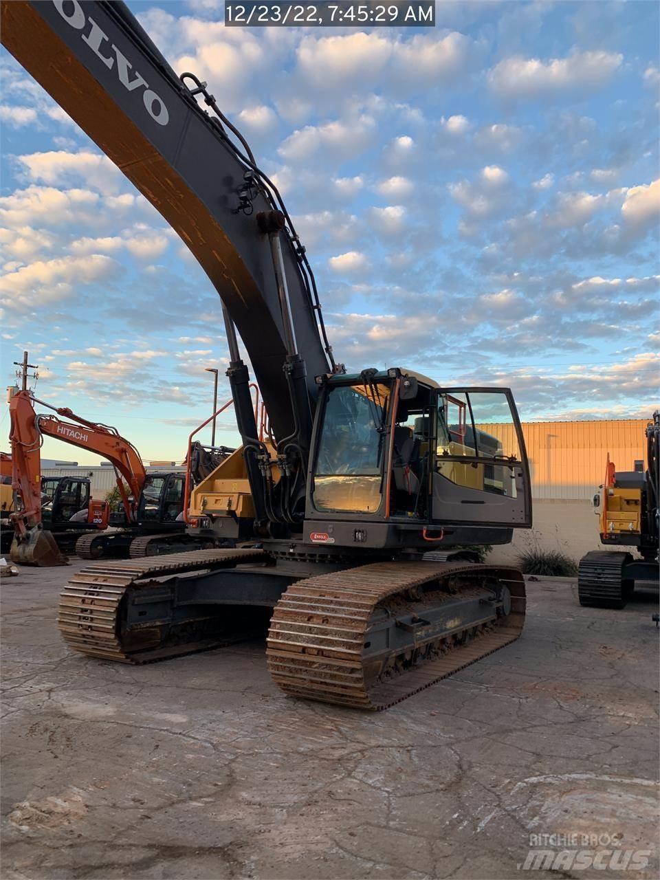 Volvo EC480EL Kāpurķēžu ekskavatori