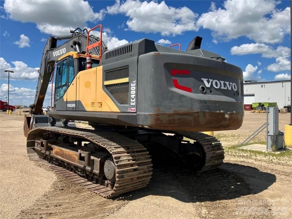 Volvo EC480EL Kāpurķēžu ekskavatori