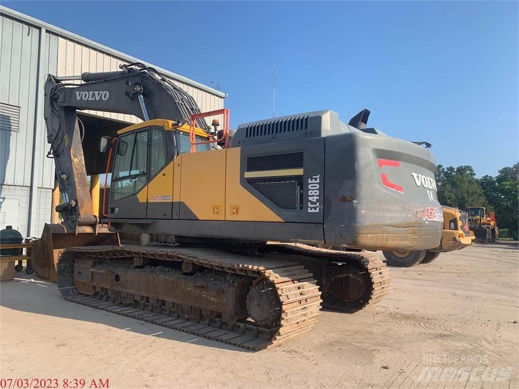 Volvo EC480EL Kāpurķēžu ekskavatori