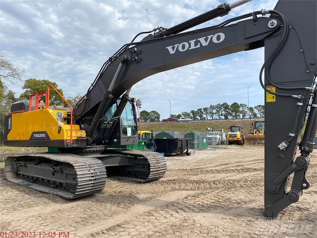Volvo EC480EL Kāpurķēžu ekskavatori
