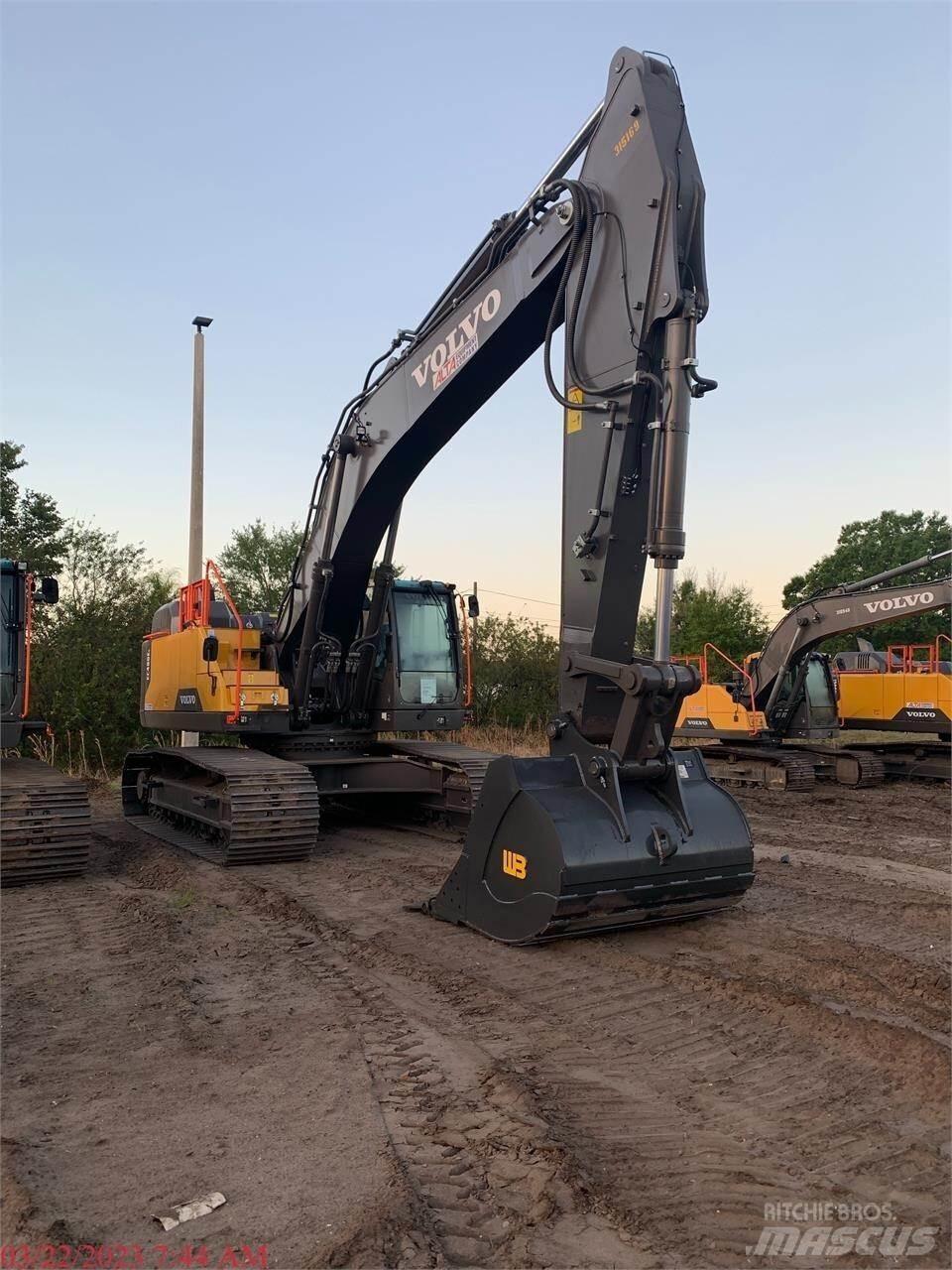 Volvo EC480EL Kāpurķēžu ekskavatori