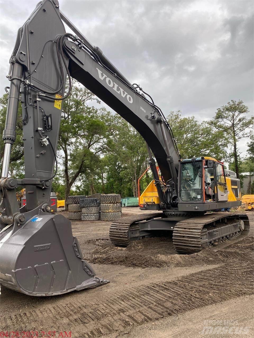 Volvo EC480EL Kāpurķēžu ekskavatori