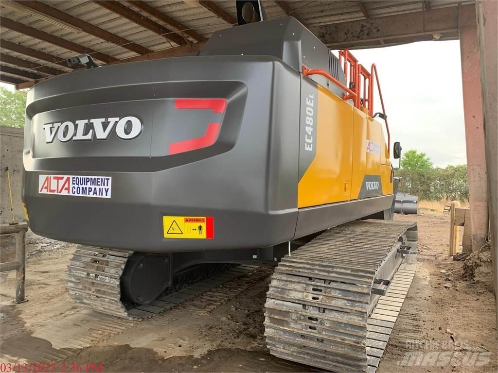 Volvo EC480EL Kāpurķēžu ekskavatori