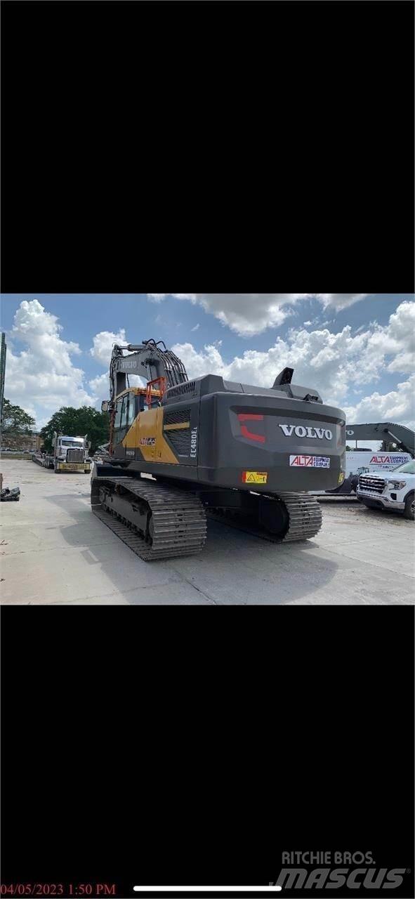 Volvo EC480EL Kāpurķēžu ekskavatori