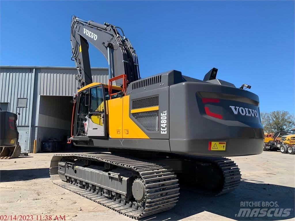 Volvo EC480EL Kāpurķēžu ekskavatori