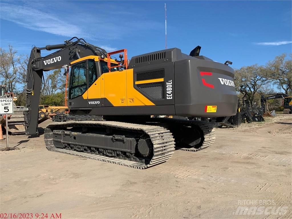 Volvo EC480EL Kāpurķēžu ekskavatori