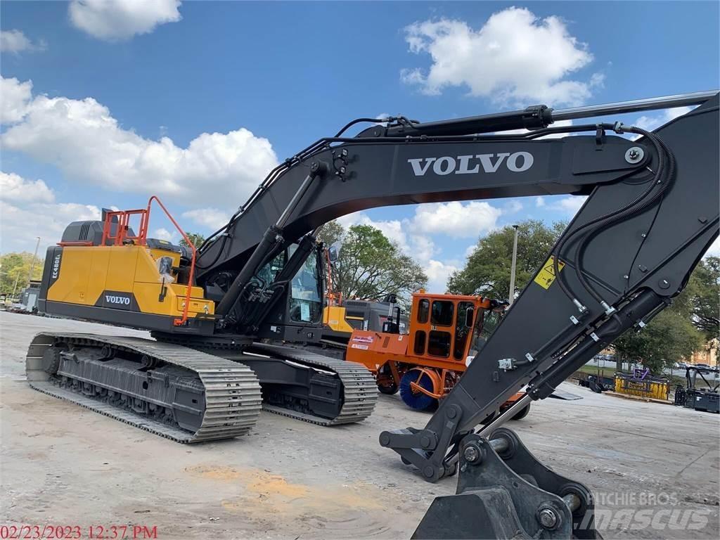 Volvo EC480EL Kāpurķēžu ekskavatori