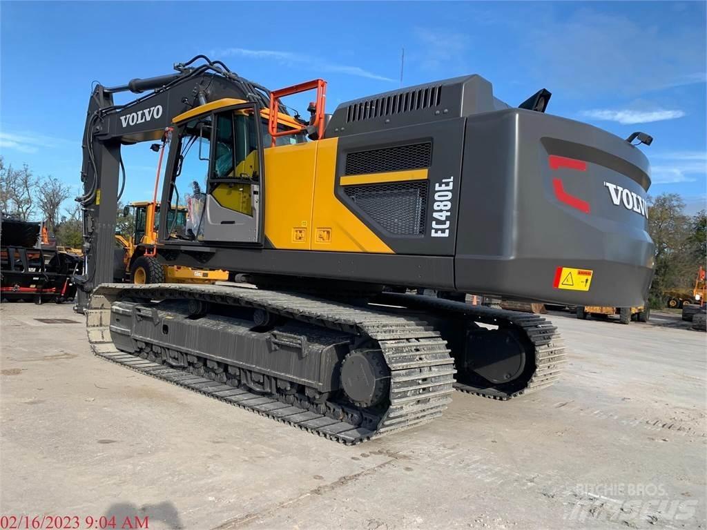 Volvo EC480EL Kāpurķēžu ekskavatori