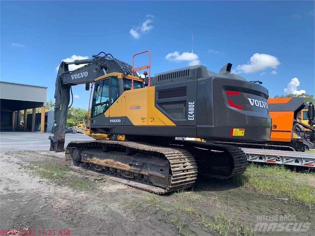 Volvo EC480EL Kāpurķēžu ekskavatori