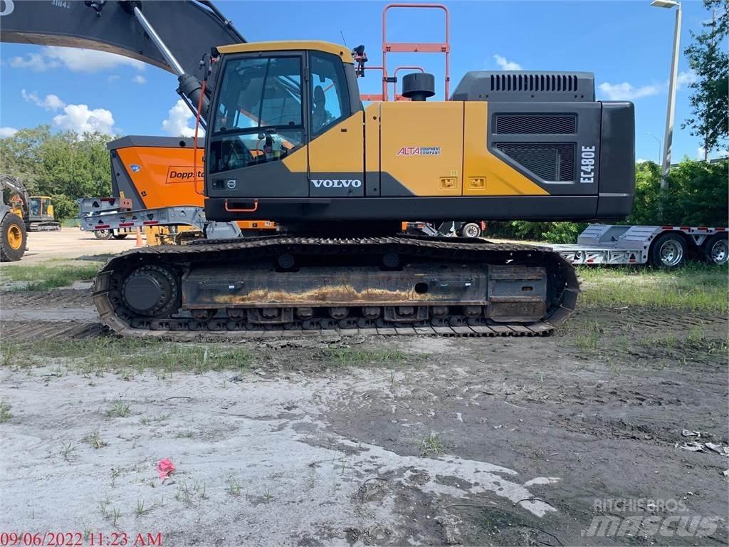 Volvo EC480EL Kāpurķēžu ekskavatori