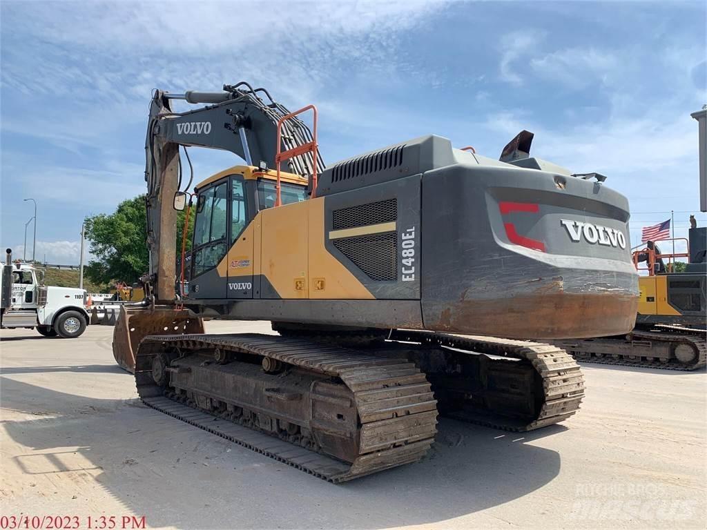 Volvo EC480EL Kāpurķēžu ekskavatori