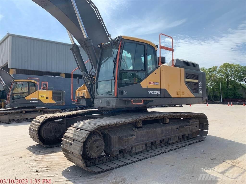 Volvo EC480EL Kāpurķēžu ekskavatori