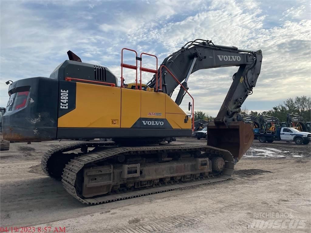 Volvo EC480EL Kāpurķēžu ekskavatori