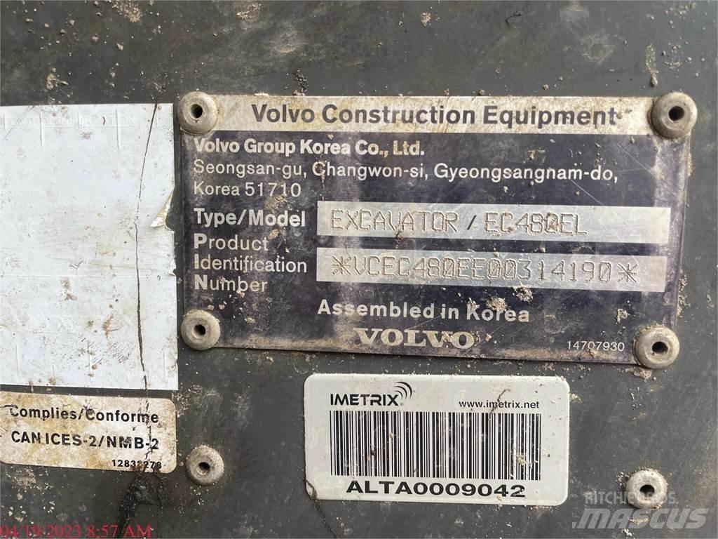 Volvo EC480EL Kāpurķēžu ekskavatori