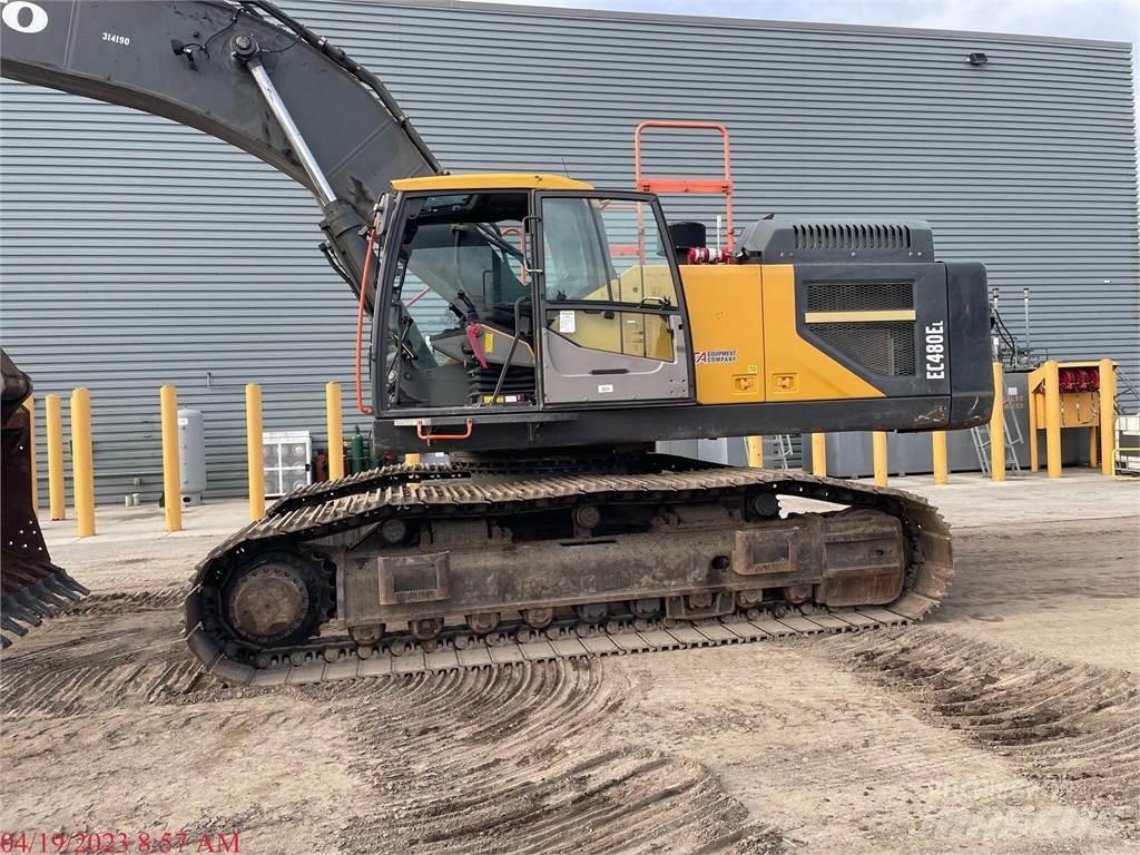 Volvo EC480EL Kāpurķēžu ekskavatori