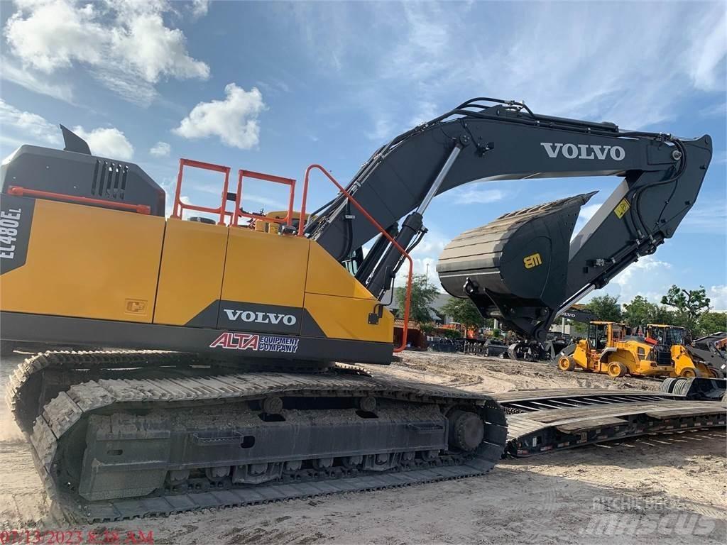 Volvo EC480EL Kāpurķēžu ekskavatori