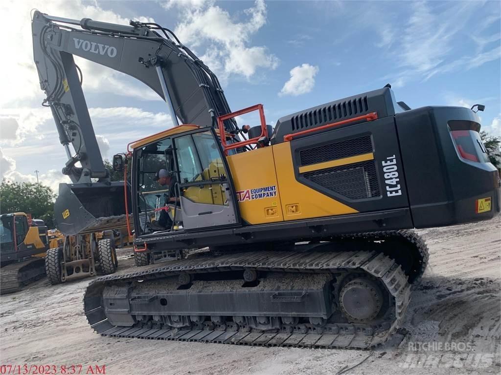 Volvo EC480EL Kāpurķēžu ekskavatori