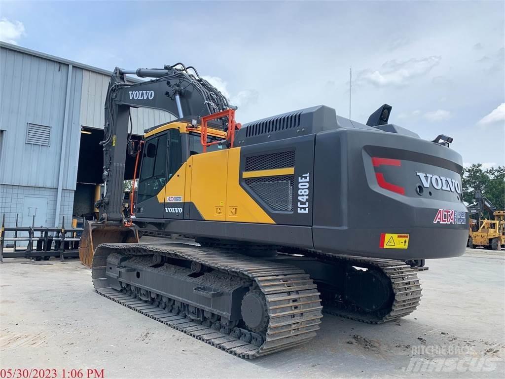 Volvo EC480EL Kāpurķēžu ekskavatori