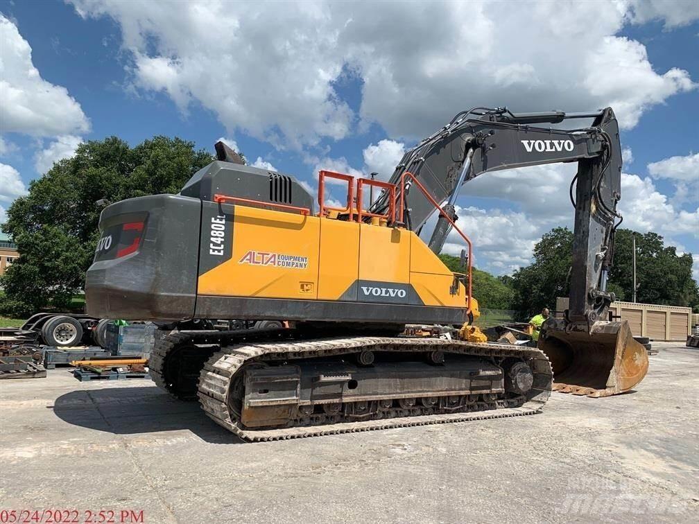 Volvo EC480EL Kāpurķēžu ekskavatori