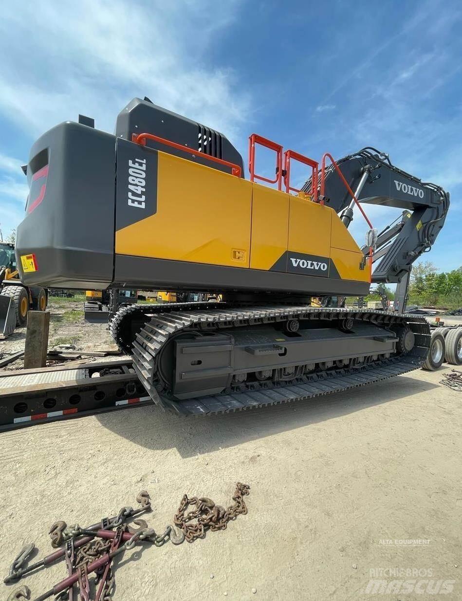 Volvo EC480EL Kāpurķēžu ekskavatori