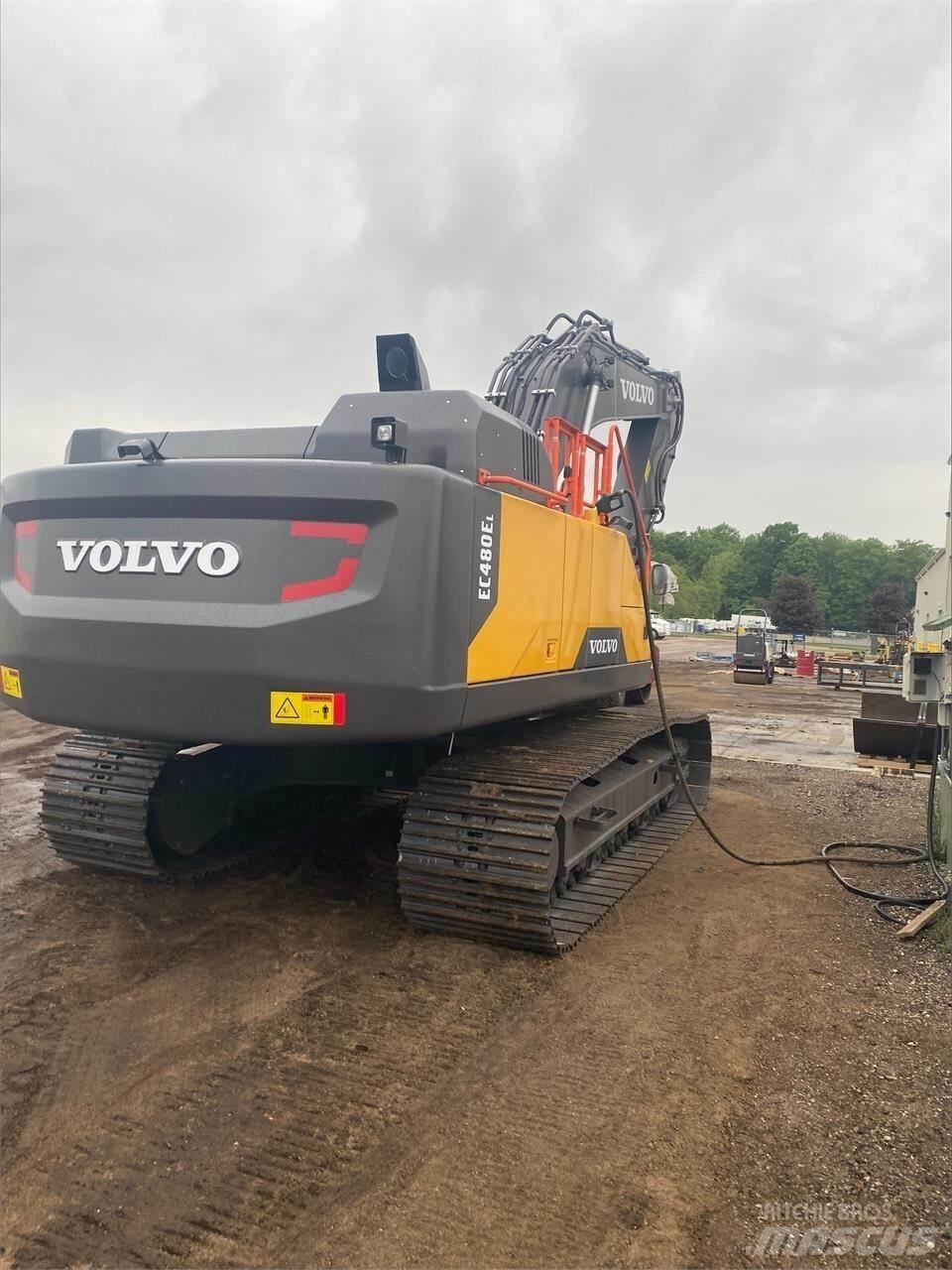 Volvo EC480EL Kāpurķēžu ekskavatori