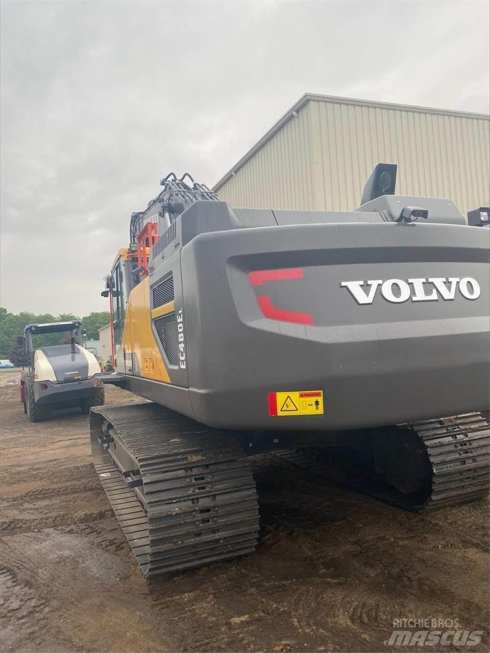 Volvo EC480EL Kāpurķēžu ekskavatori