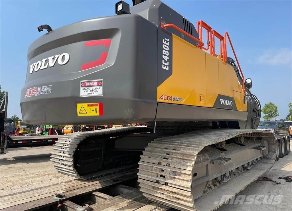 Volvo EC480EL Kāpurķēžu ekskavatori