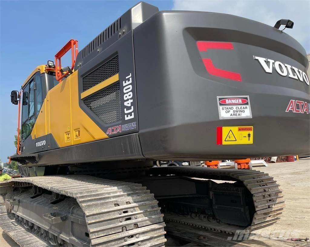 Volvo EC480EL Kāpurķēžu ekskavatori