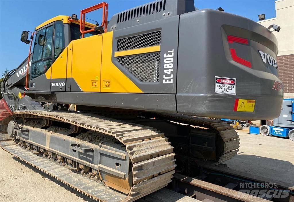 Volvo EC480EL Kāpurķēžu ekskavatori