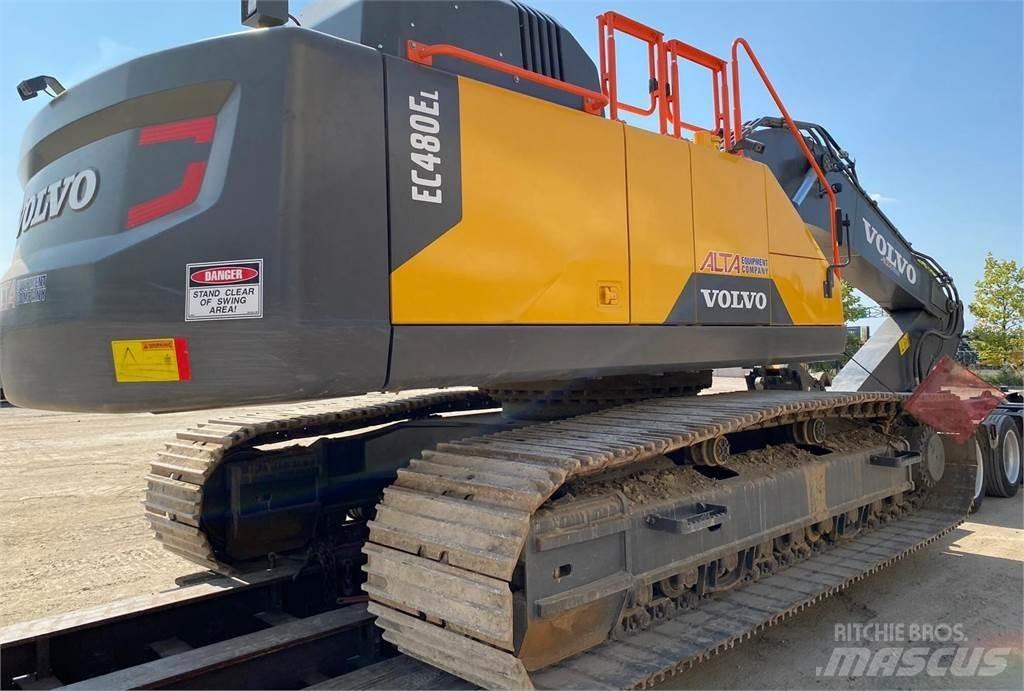 Volvo EC480EL Kāpurķēžu ekskavatori