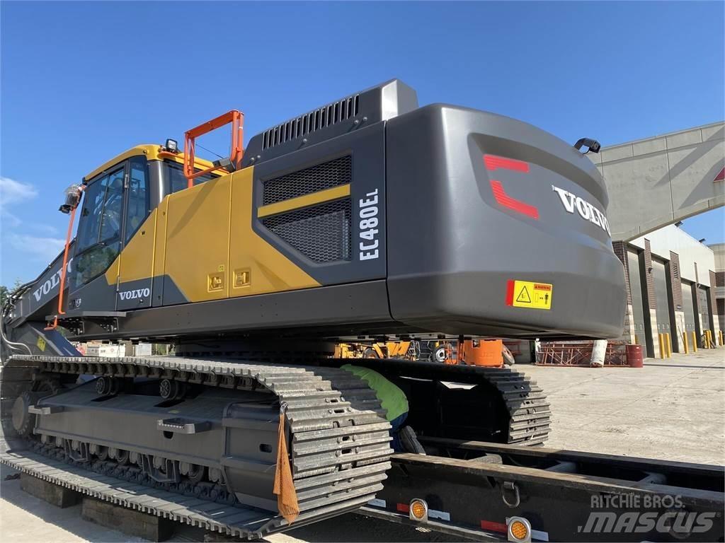 Volvo EC480EL Kāpurķēžu ekskavatori