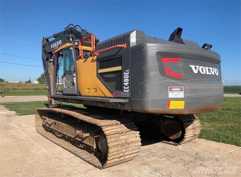 Volvo EC480EL Kāpurķēžu ekskavatori