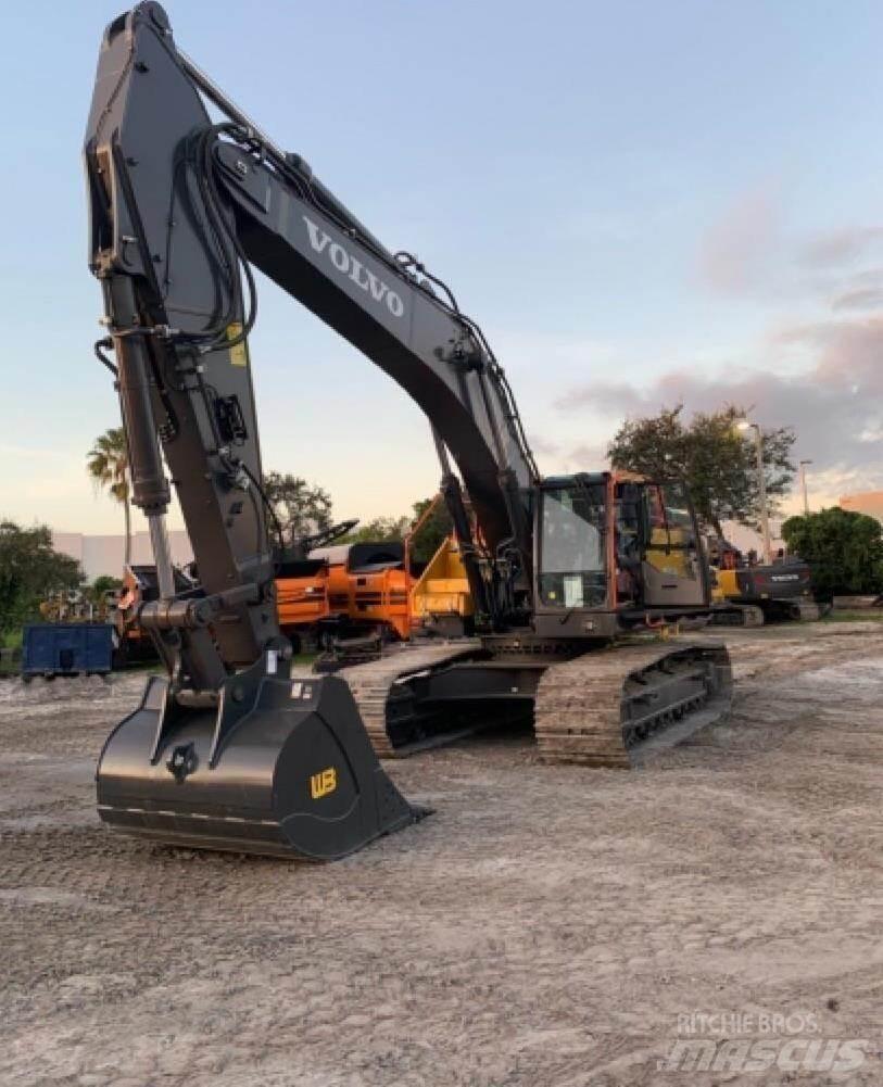 Volvo EC480EL Kāpurķēžu ekskavatori