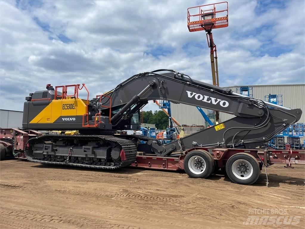 Volvo EC530EL Kāpurķēžu ekskavatori
