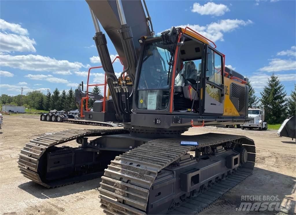 Volvo EC530EL Kāpurķēžu ekskavatori