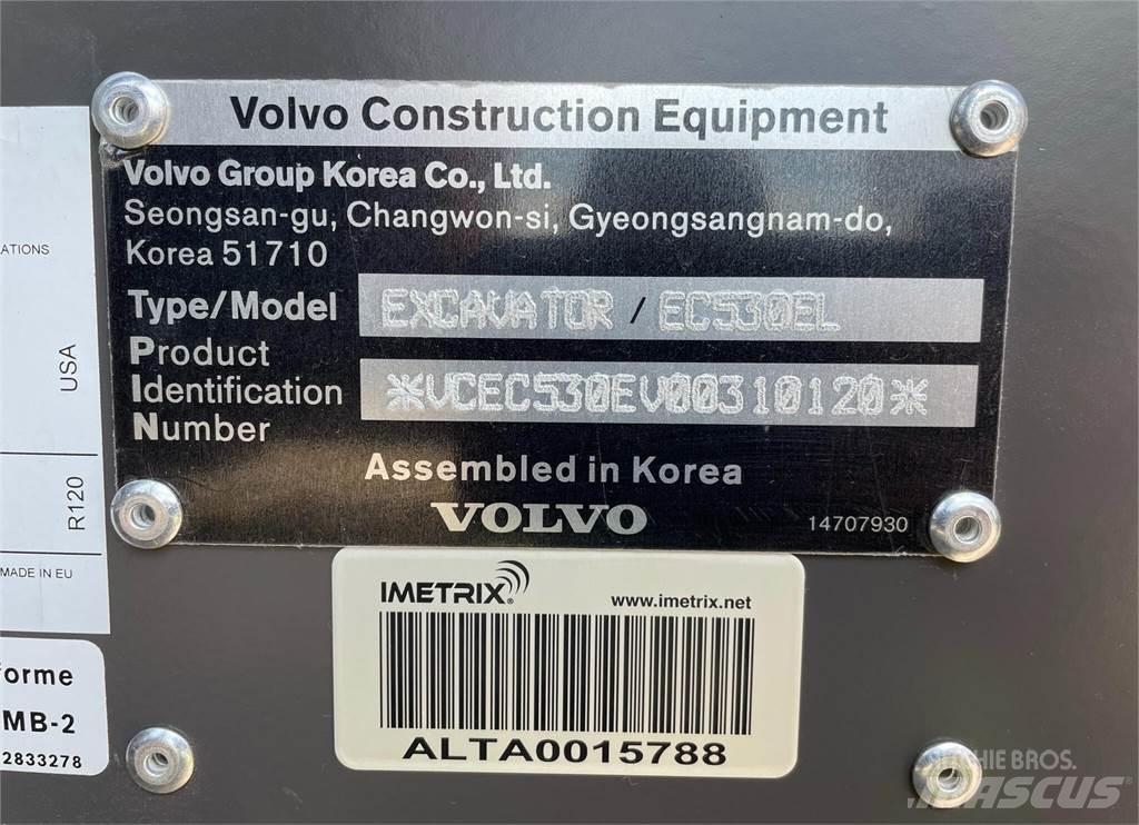 Volvo EC530EL Kāpurķēžu ekskavatori