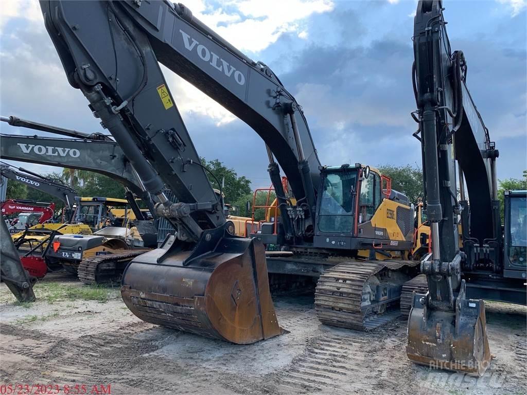 Volvo EC550EL Kāpurķēžu ekskavatori