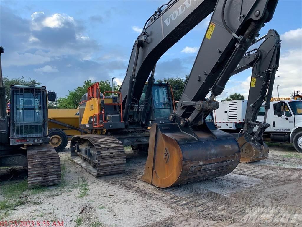 Volvo EC550EL Kāpurķēžu ekskavatori