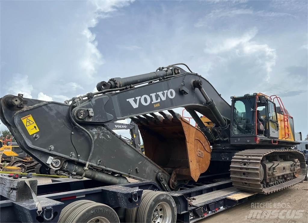 Volvo EC750EL Kāpurķēžu ekskavatori