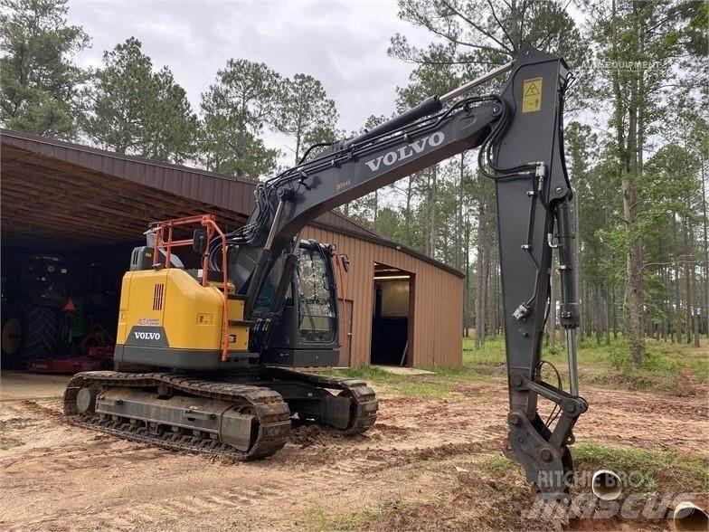 Volvo ECR145EL Kāpurķēžu ekskavatori