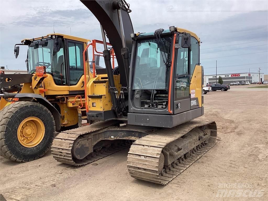 Volvo ECR145EL Kāpurķēžu ekskavatori