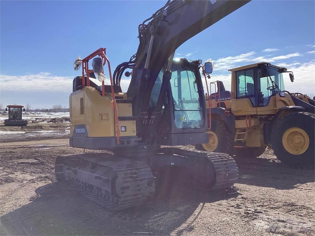 Volvo ECR145EL Kāpurķēžu ekskavatori