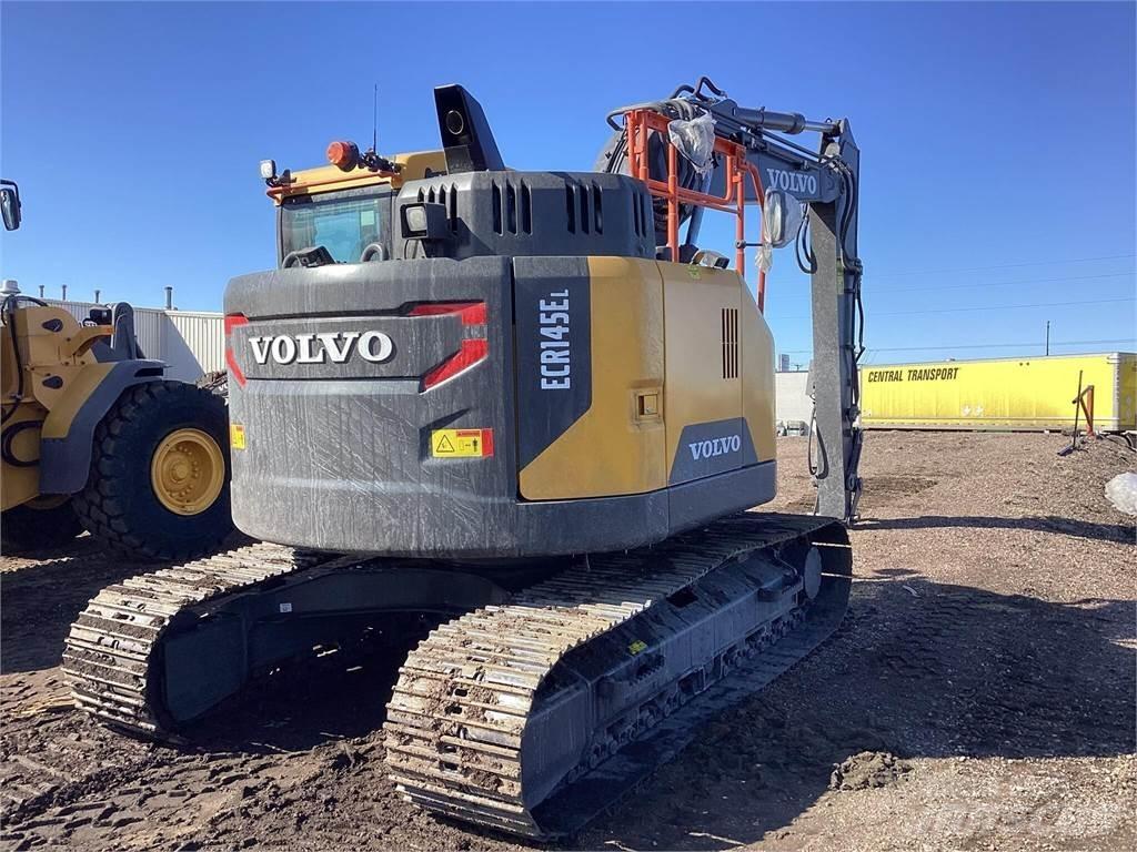 Volvo ECR145EL Kāpurķēžu ekskavatori