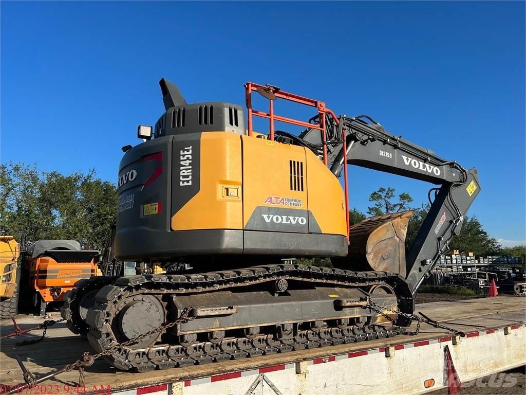 Volvo ECR145EL Kāpurķēžu ekskavatori