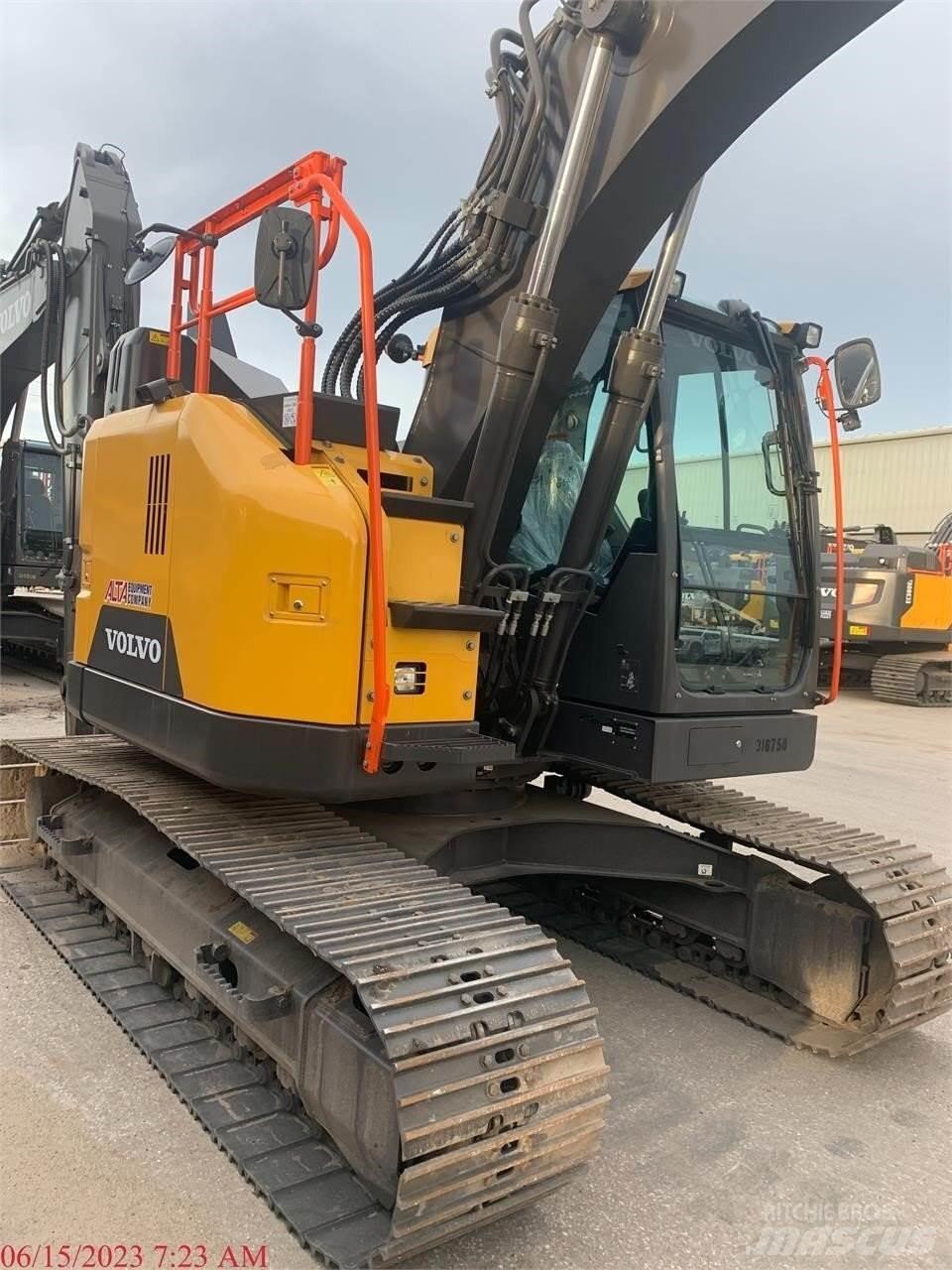 Volvo ECR145EL Kāpurķēžu ekskavatori