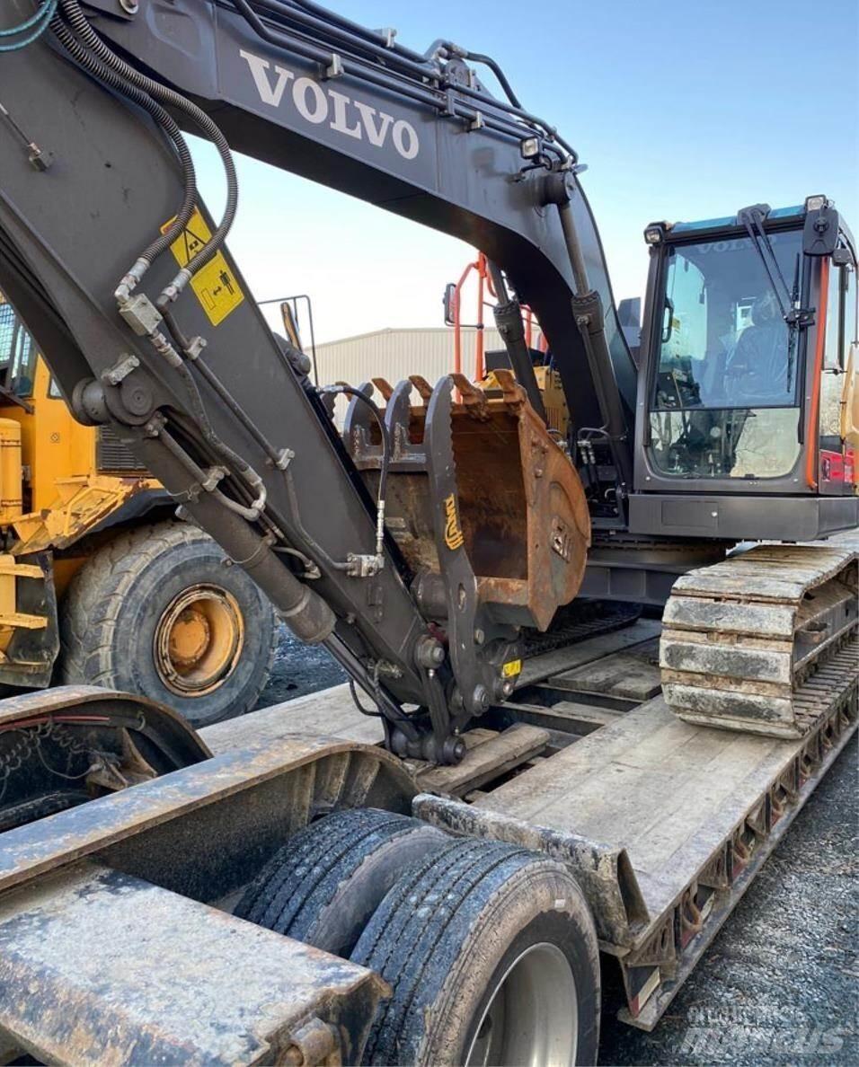 Volvo ECR145EL Kāpurķēžu ekskavatori