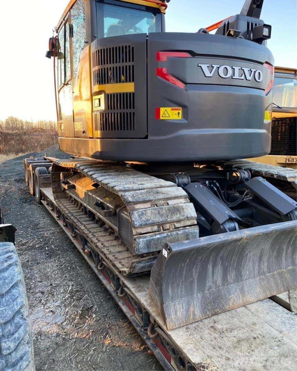 Volvo ECR145EL Kāpurķēžu ekskavatori