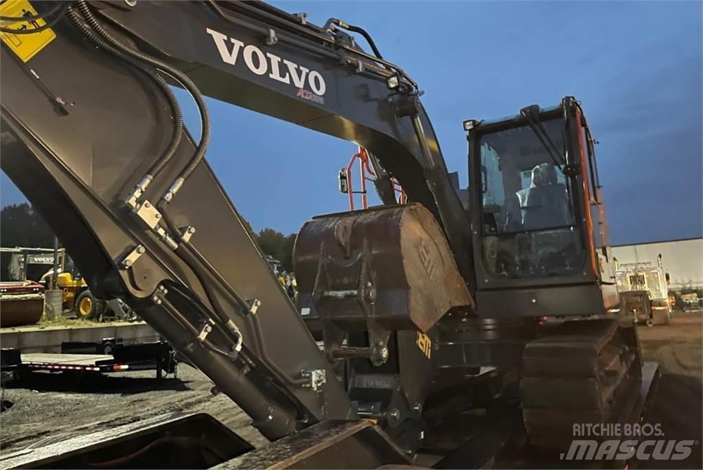 Volvo ECR145EL Kāpurķēžu ekskavatori