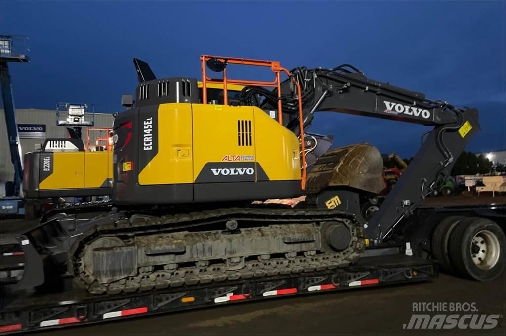 Volvo ECR145EL Kāpurķēžu ekskavatori