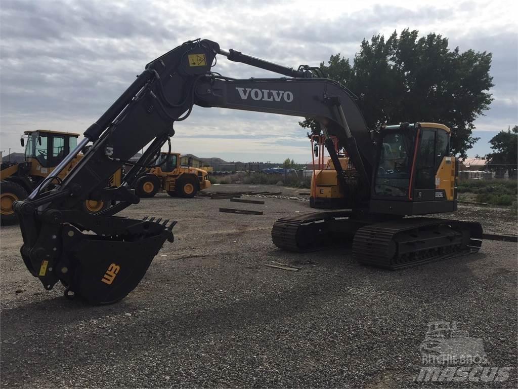 Volvo ECR235EL Kāpurķēžu ekskavatori
